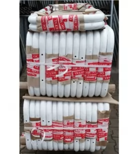 Bariera chodnikowa U-12a olsztyńska | do wkopania, wbetonowania, biało-czerwona